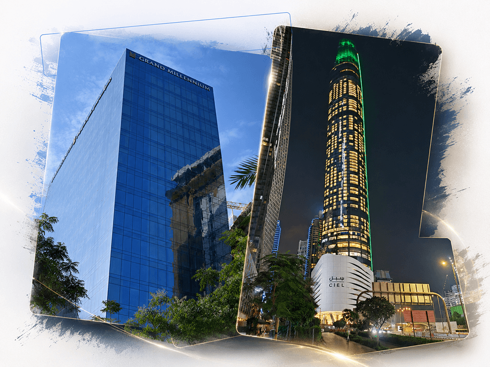 Spotlite premium signage project collage
